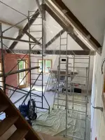 Mise en peinture d’un séjour cathédrale